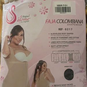 Size M- Faja Colombiana Shapewear color black